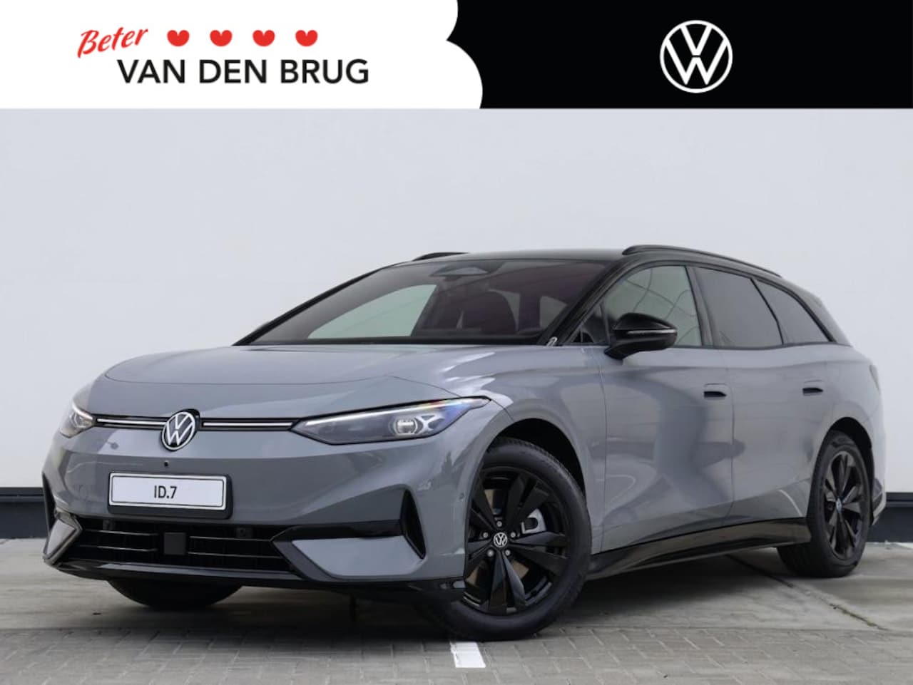 Volkswagen ID.7 - Limited Edition 59 kWh accu, 150 kW / 204 PK Varia Trekhaak | Black style | 5jr gratis ond - AutoWereld.nl