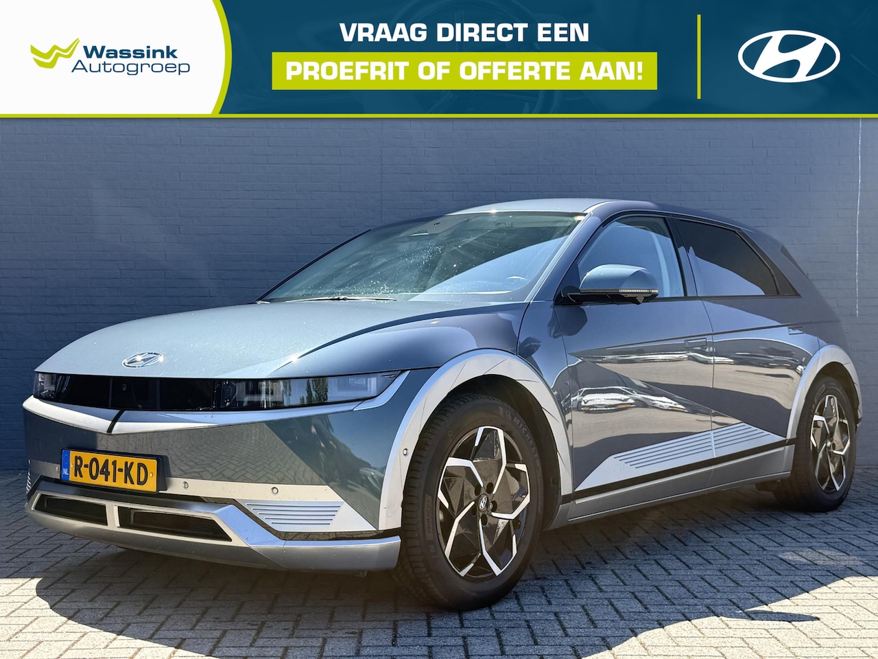 Hyundai IONIQ 5 - Lounge 58 kWh Vaste Trekhaak | Lederen Bekleding | Stoelventilatie | Stoel & Stuurverwarmi - AutoWereld.nl