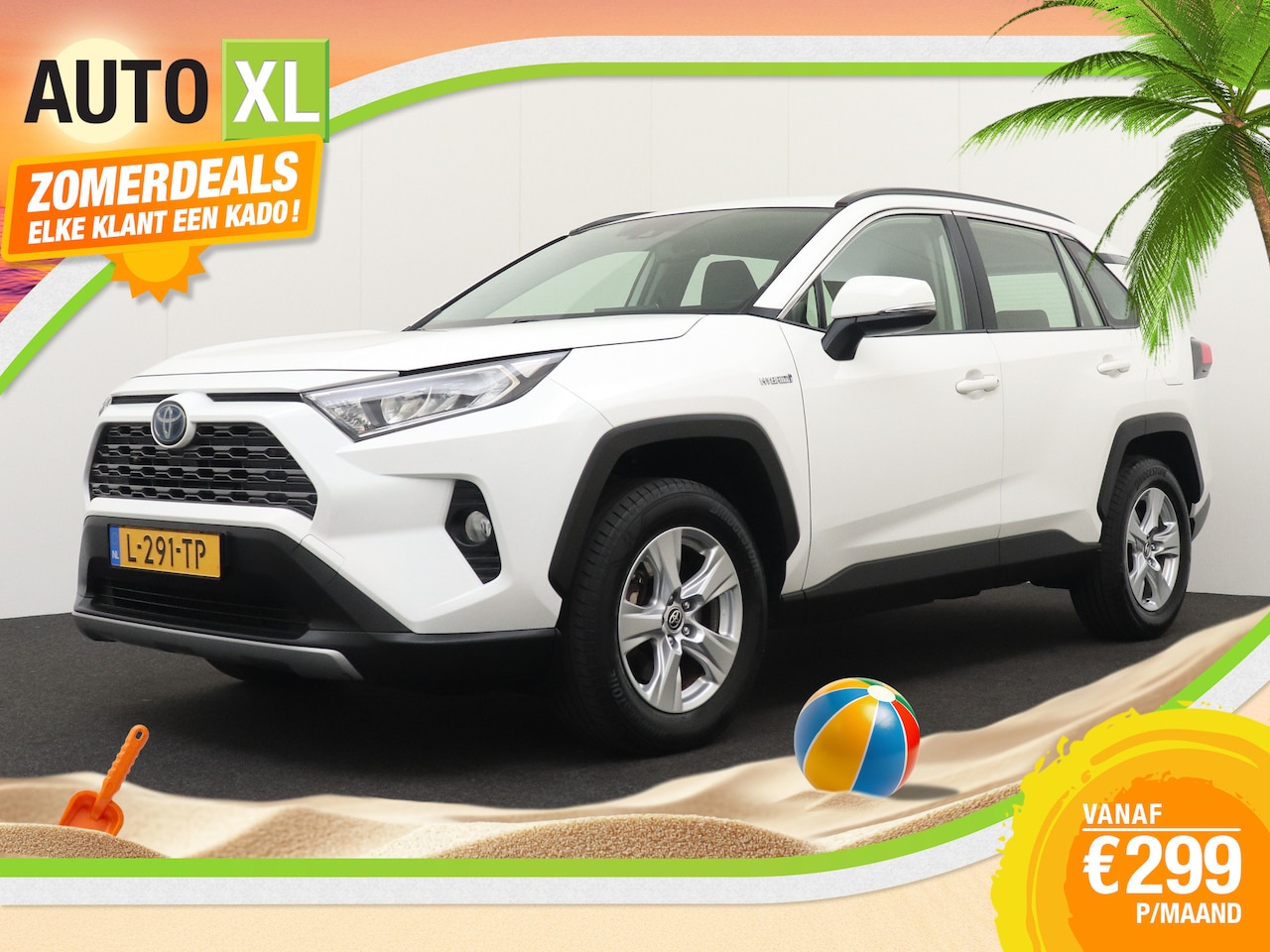 Toyota RAV4 - 2.5 Hybrid Active Adapt. Cruise Carplay Camera - AutoWereld.nl