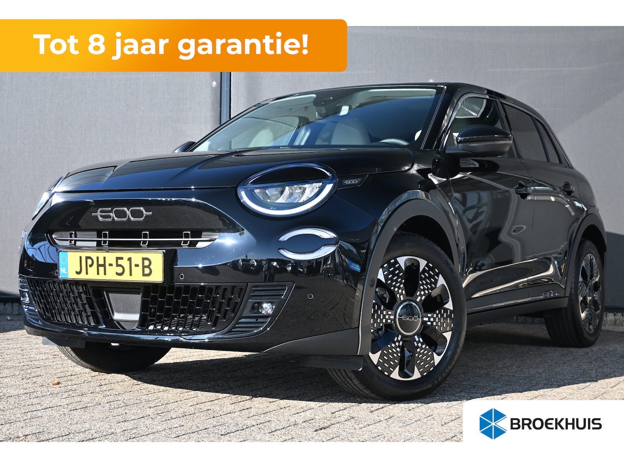 Fiat 600e - La Prima 54 kWh Tot 8 Jaar Garantie! | Vol-Leder | Adaptive Cruise | Massage | Elektr. Sto - AutoWereld.nl