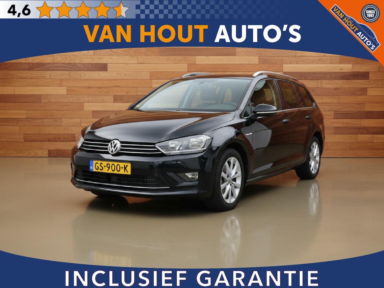 Volkswagen Golf Sportsvan - 1.4 TSI Highline | STOEL/STUUR VERW | NAVI | TREKHAAK - AutoWereld.nl