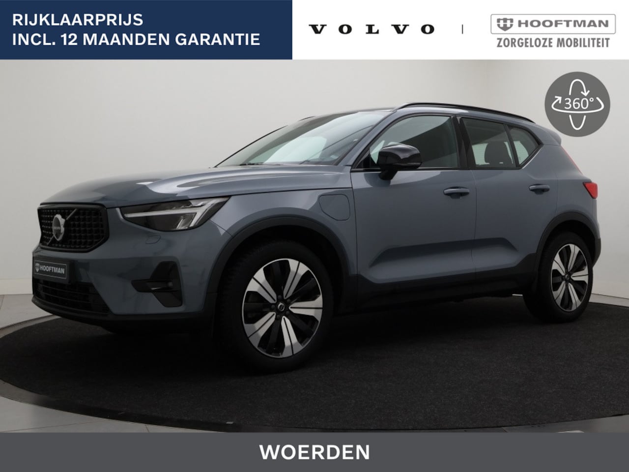 Volvo XC40 - T5 PLUG-IN HYBRID ULTIMATE DARK 360GR CAM TREKHAAK SCHUIFDAK ELEK.STOELEN H/K AUDIO - AutoWereld.nl