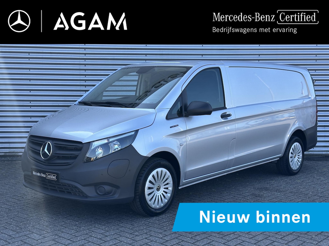 Mercedes-Benz eVito - 112 66kWh Airco Apple Carplay Navigatie L3 | Snelladen | 261km WltP | Extra lang - AutoWereld.nl