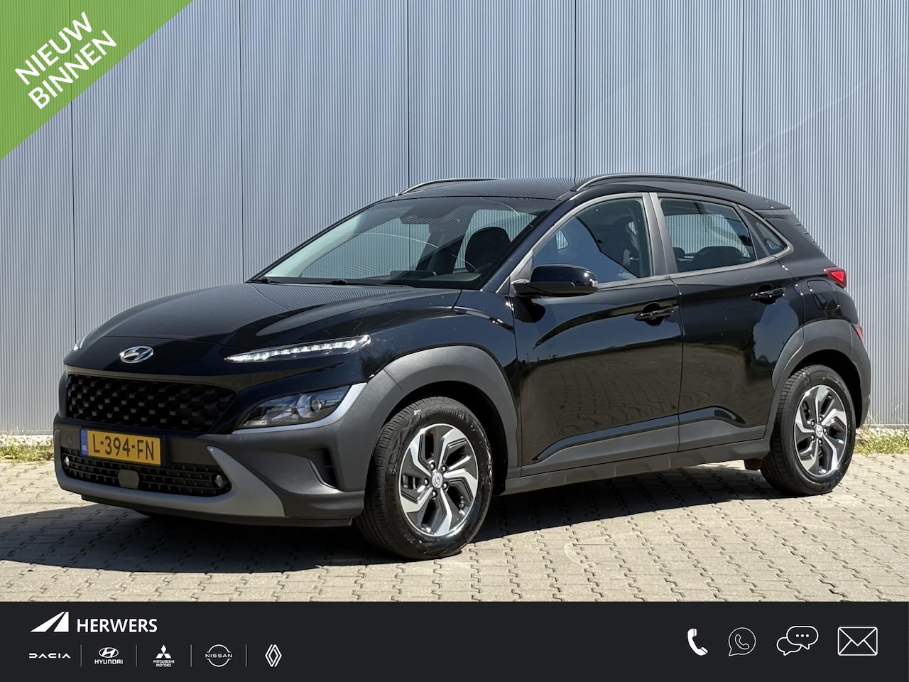 Hyundai Kona - 1.6 GDI HEV Comfort Smart / Trekhaak 1300 kg geremd / Apple Carplay/Android Auto / Airco / - AutoWereld.nl