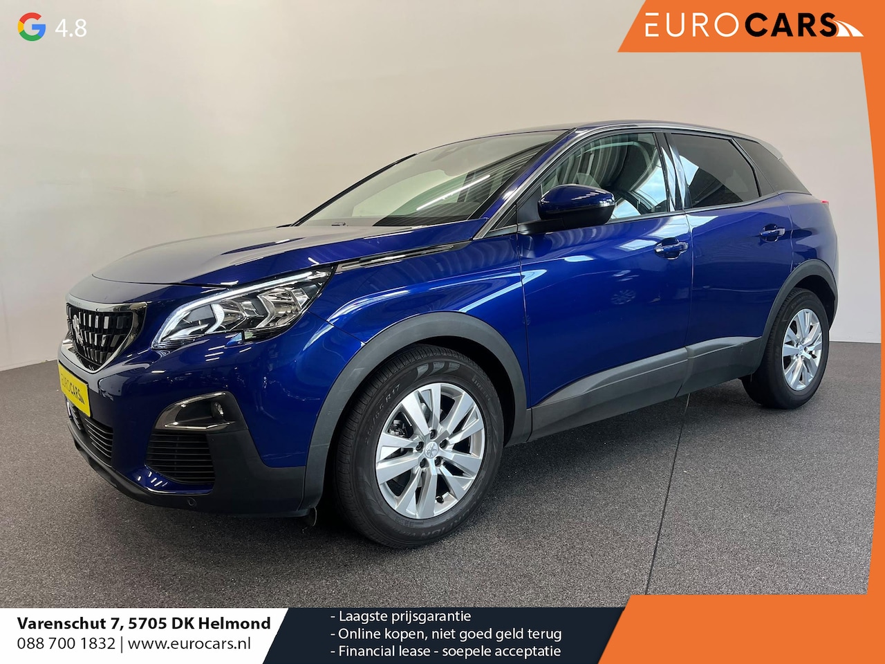 Peugeot 3008 - 1.2 PureTech Active Business Navigatie Apple Carplay Android Auto Parkeerhulp Cruise Contr - AutoWereld.nl