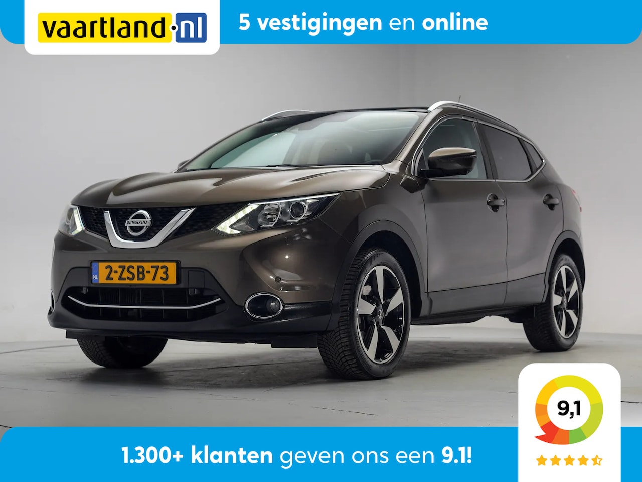 Nissan Qashqai - 1.2 Connect Edition [ Panoramadak Trekhaak Surround View ] - AutoWereld.nl