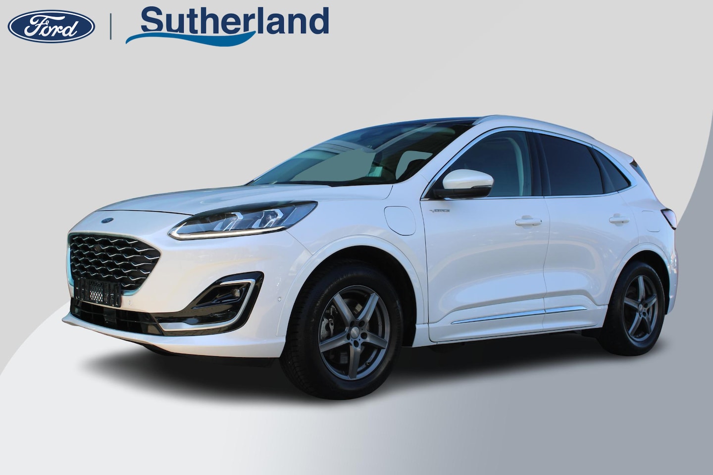 Ford Kuga - 2.5 PHEV Vignale Trekhaak Wegklapbaar | Origenele Zomerset Aanwezig | Volledig Lederen Int - AutoWereld.nl