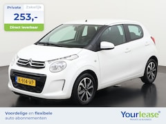 Citroën C1 - 1.0 VTi Shine | All-in 253, - Private Lease | Direct uit voorraad
