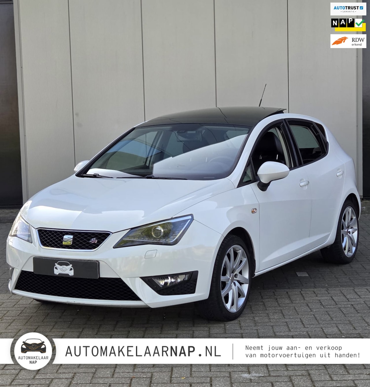 SEAT Ibiza SC - 1.2 TSI FR / Automaat / Panoramdak / Org. NL / Schuif Kanteldak / Dist. Ketting V.V. / Sto - AutoWereld.nl