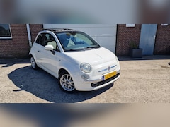 Fiat 500 - 1.2 Lounge In werkelijk top staat verkerende Fiat 500 Lounge open air airco, nieuwe apk bij levering,
