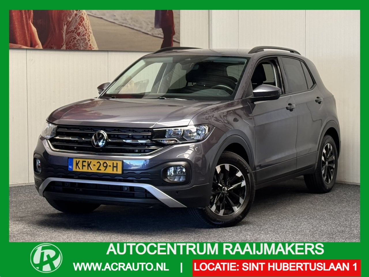 Volkswagen T-Cross - 1.0 TSI STYLE NAVIGATIE ADAPTIVE CRUISE CONTROL CLIMATE CONTROL MEDIA VOORBEREIDING RIJSTR - AutoWereld.nl