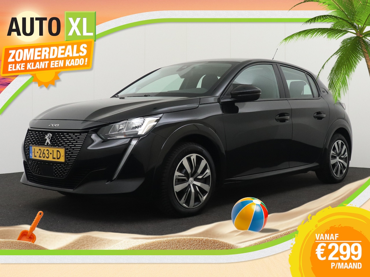 Peugeot e-208 - EV Active 50 kWh Carplay Navi Cruise - AutoWereld.nl
