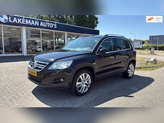 Volkswagen Tiguan - 2.0 TSI Design 4Motion Navi Pano Leder Sport Automaat Blackline Huurkoop Inruil APK Garant