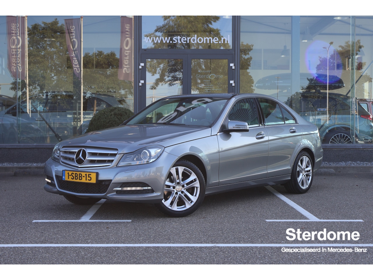 Mercedes-Benz C-klasse - 180 Prestige Avantgarde I Trekhaak I Lederen bekleding I Tempomaat I Stoelverwarming I I N - AutoWereld.nl