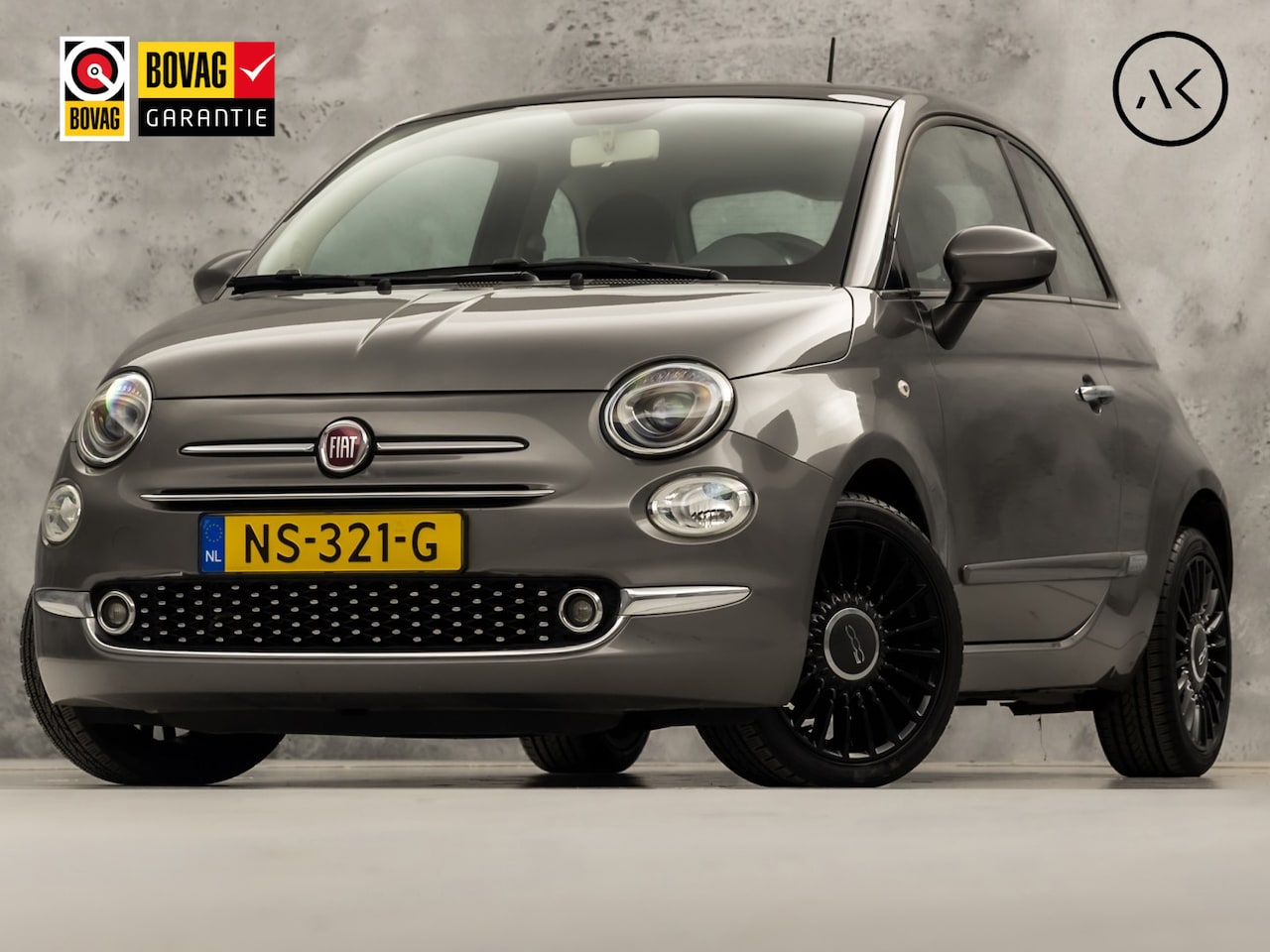 Fiat 500 - 0.9 TwinAir Turbo Sport (PANORAMADAK, NAVIGATIE, LM VELGEN, SPORTSTOELEN, ELEK RAMEN, BLUE - AutoWereld.nl