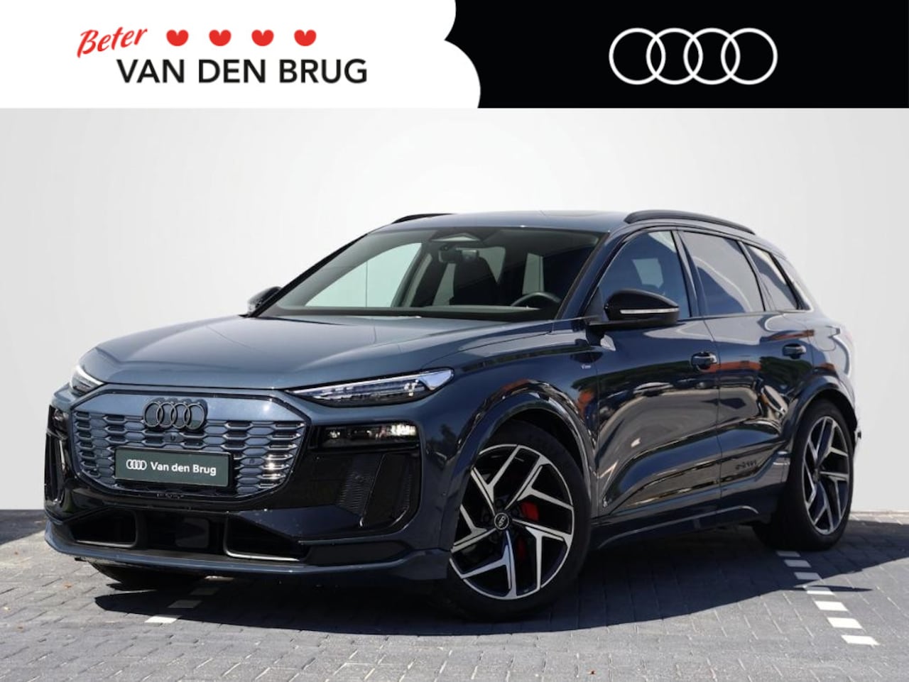 Audi Q6 e-tron - S-Line 83 kWh | Luchtvering | Panoramadak | Trekhaak | Akoestisch glas | 21" velgen | - AutoWereld.nl