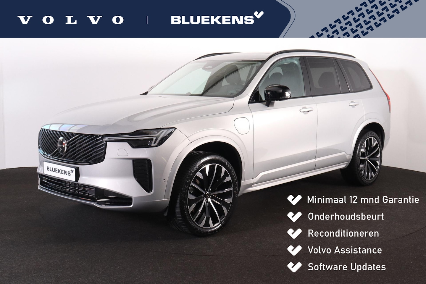 Volvo XC90 - T8 Recharge AWD Plus Dark - Panorama/schuifdak - Luchtvering - IntelliSafe Assist & Surrou - AutoWereld.nl