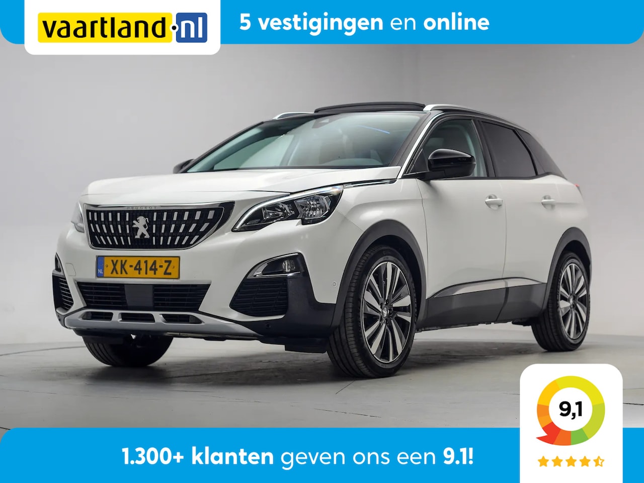 Peugeot 3008 - 1.2 PureTech Allure Aut. [ Pano Half Leder Camera ] - AutoWereld.nl