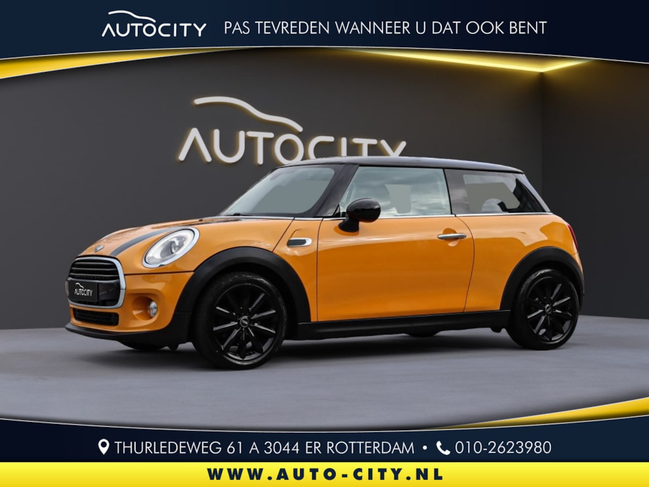MINI Cooper - Mini 1.5 Automaat 136PK | Stoelverwarming | Cruise l PDC l Nav - AutoWereld.nl