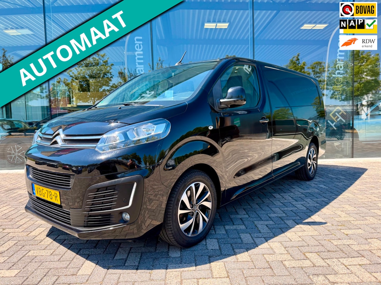 Citroën Jumpy - 2.0 BlueHDI 180pk automaat XL Club, CarPlay, HUD, KeyLess, Trekhaak, Clima, - AutoWereld.nl