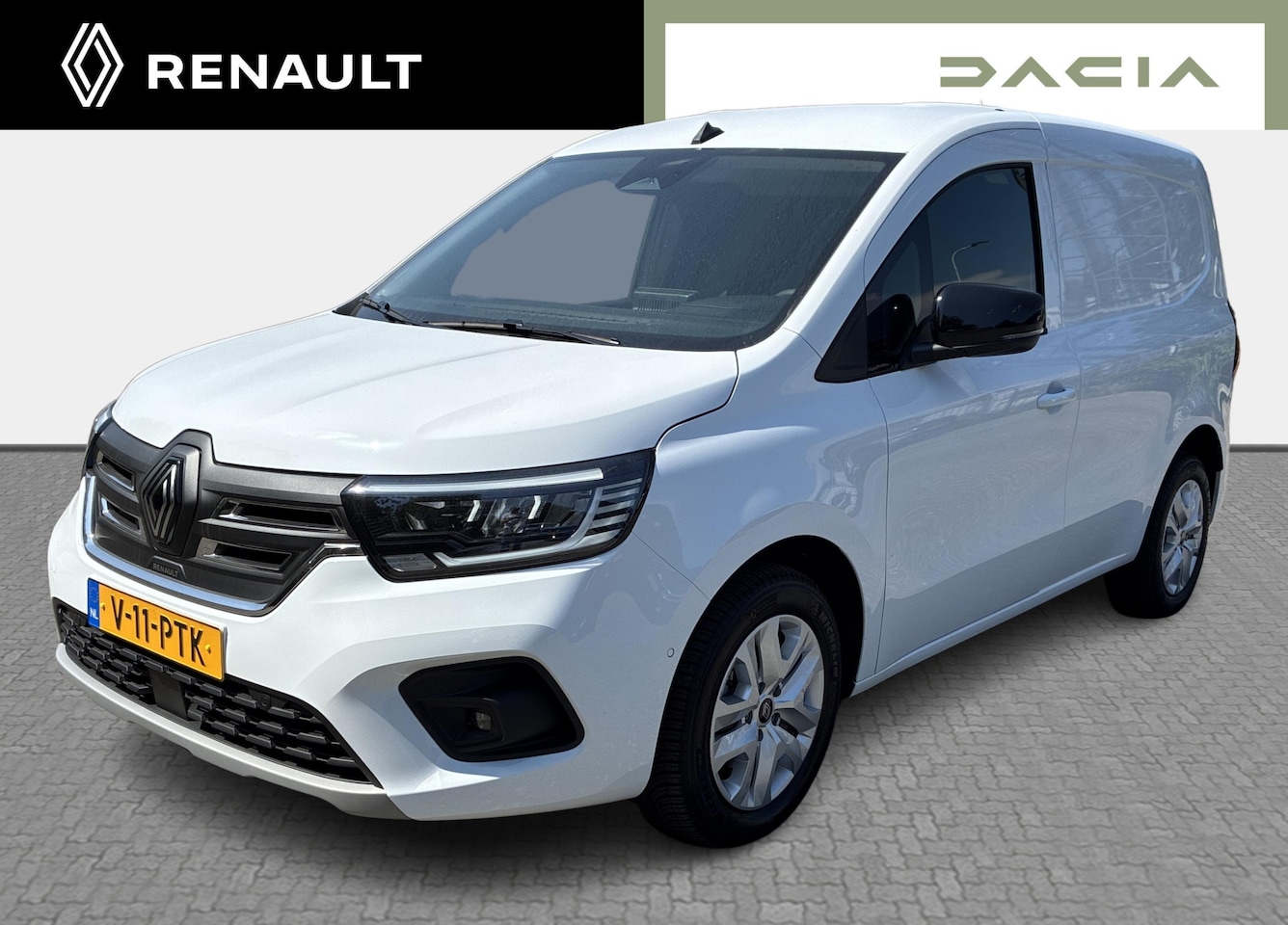 Renault Kangoo E-Tech - Extra L1 44 kWh - vierseizoensbanden / houten laadvloer en zijwandbekleding / Trekhaak - AutoWereld.nl