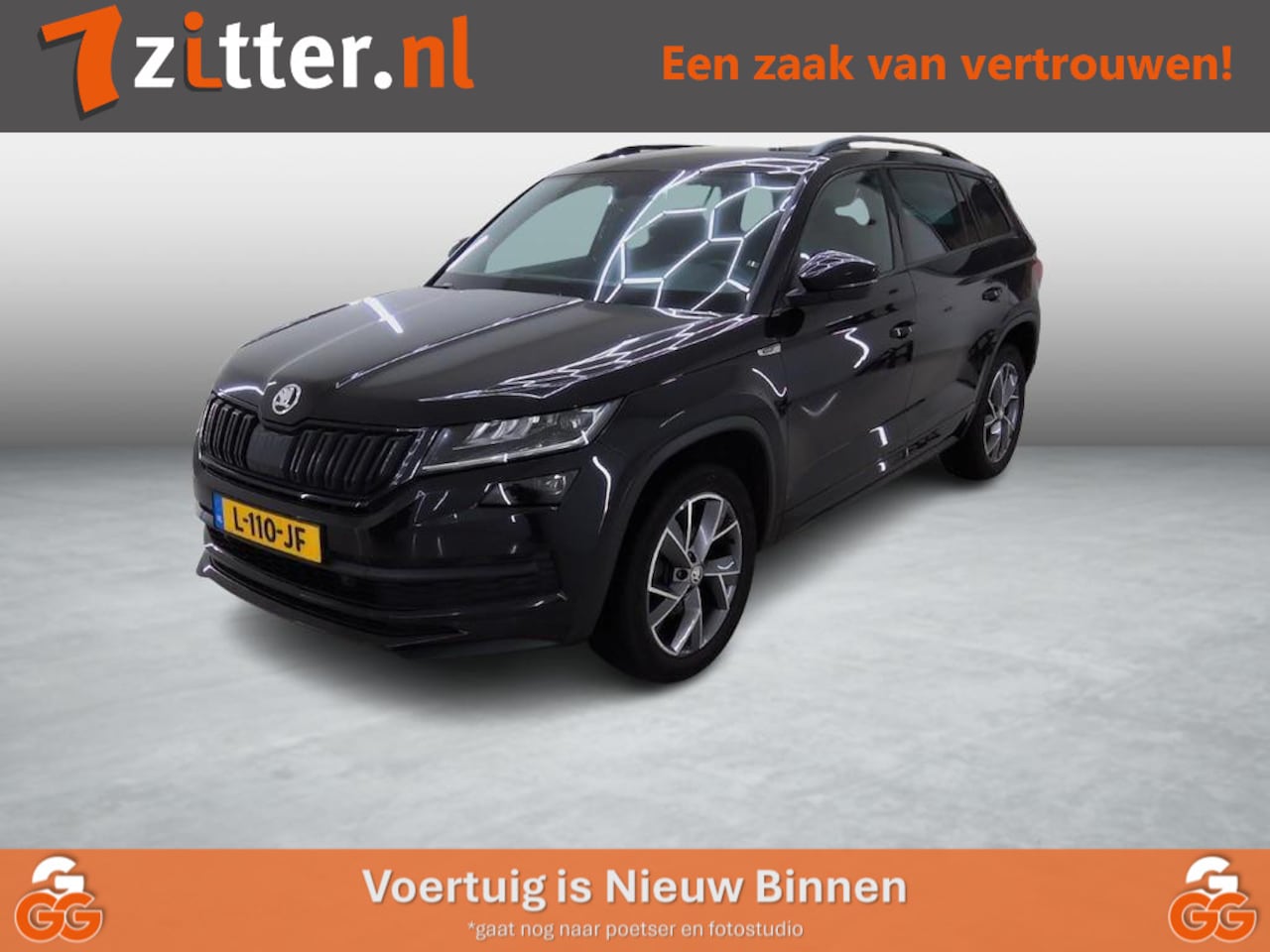 Skoda Kodiaq - 1.5 TSI Sportline Business 1.5 TSI Sportline Business, 7-Persoons, Memory stoelen, Alcantara, LED koplampen, - AutoWereld.nl