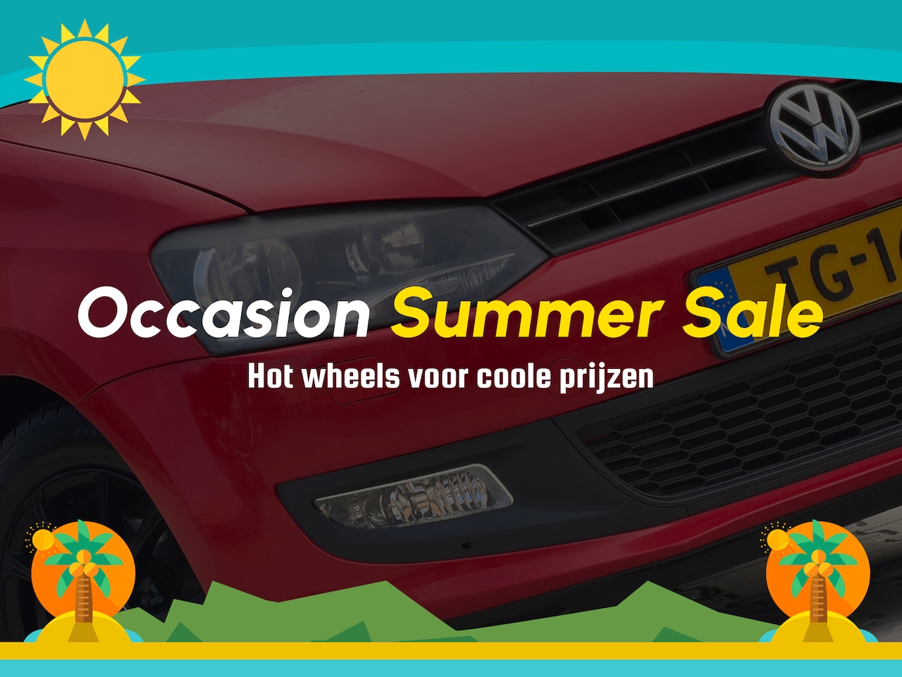 Volkswagen Polo - 1.2-12V Comfortline-Flash Red - Airco - Cruise Control - Keurig - AutoWereld.nl