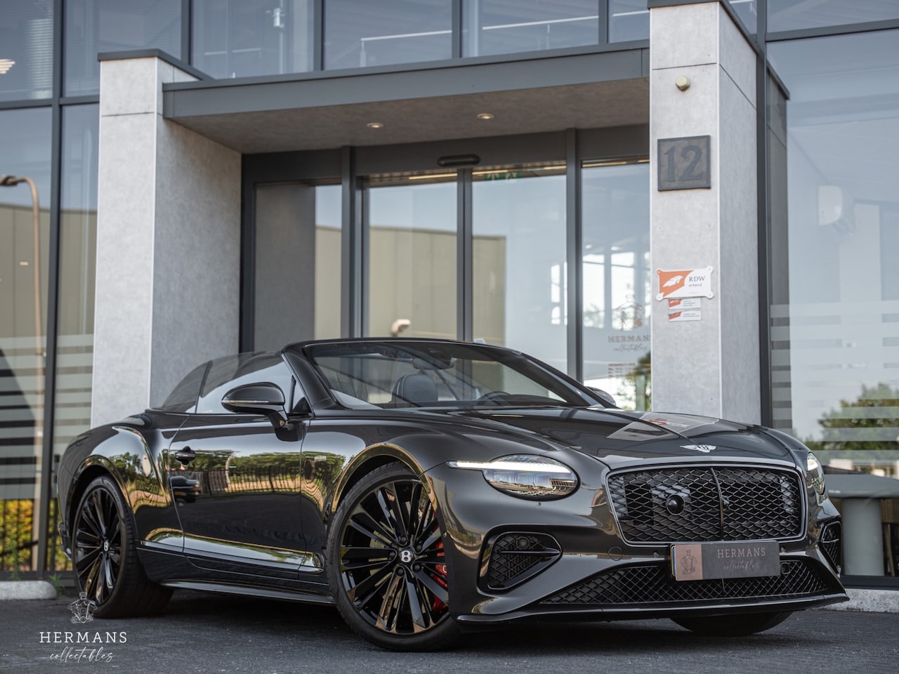 Bentley Continental GTC - Speed 4.0 V8 Hybrid First Edition / Org. NL / Blackline / Carbon / Ceramic / HUD / Massage - AutoWereld.nl