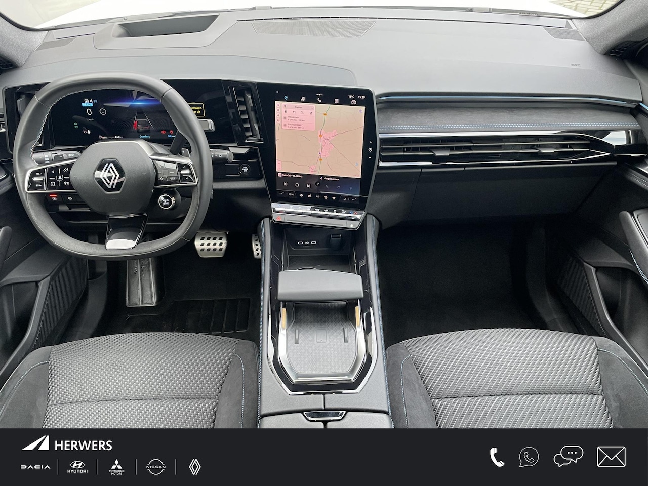 Renault Espace - E-Tech full hybrid 200 esprit Alpine 7p. / Head-up display / 360° camera / stoelverwarming - AutoWereld.nl