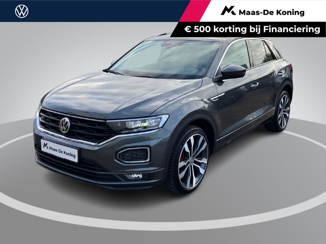 Volkswagen T-Roc - 1.5TSI/150PK Sport Business R DSG · R-line exterieur · Navigatie · Apple/Android Car Play - AutoWereld.nl