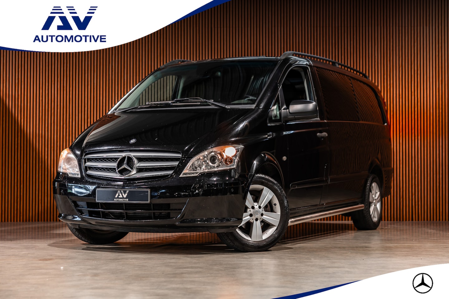 Mercedes-Benz Vito - 122 CDI 320 V6 Lang DC Luxe | Dubbel cabine | Facelift | Automaat | Cruise control | Airco - AutoWereld.nl