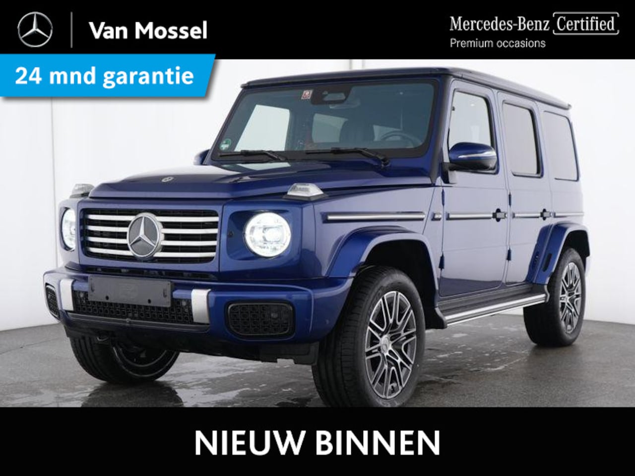 Mercedes-Benz G-klasse - 580 met EQ-Technologie 116 kWh / Memory-Stoelen / Stoelventilatie / Panaroma-dak / Burmeis - AutoWereld.nl