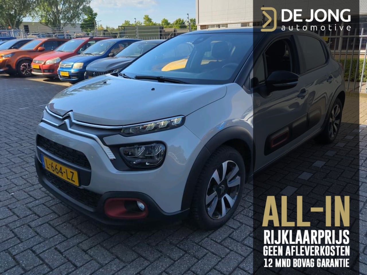 Citroën C3 - 1.2 PureTech C-Series ALL-INRUIJKLAARPRIJS/Navi/Apple carplay/Duo-Tone/Parkeersensoren - AutoWereld.nl