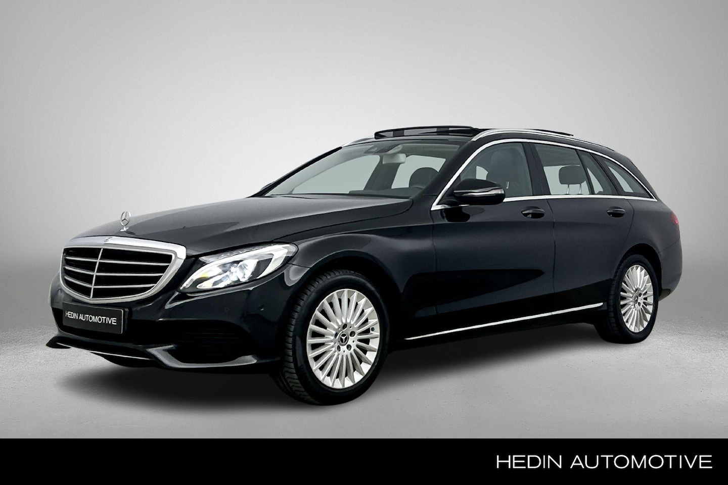 Mercedes-Benz C-klasse Estate - C 180 Automaat Exclusive Line | Panoramadak | LED | Sfeerverlichting | Stoelverwarming | P - AutoWereld.nl