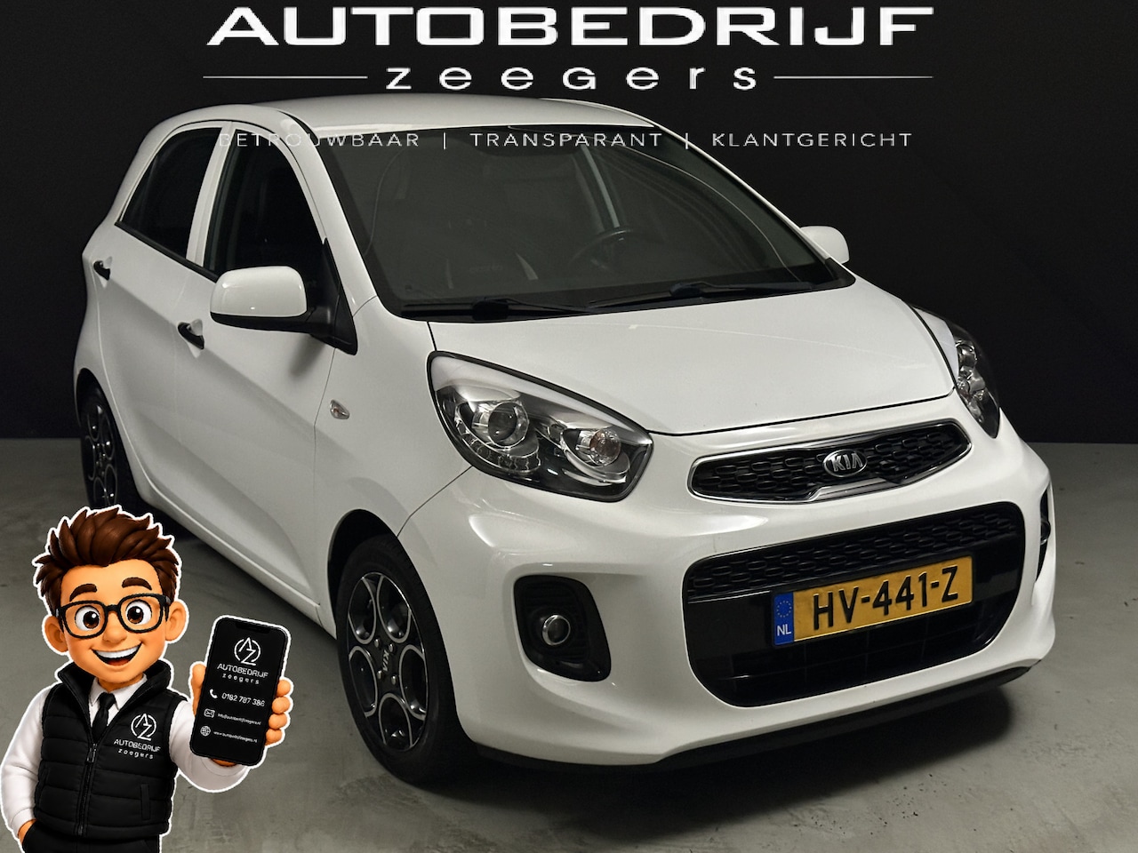 Kia Picanto - 1.0 CVVT DynamicLine Airco - AutoWereld.nl