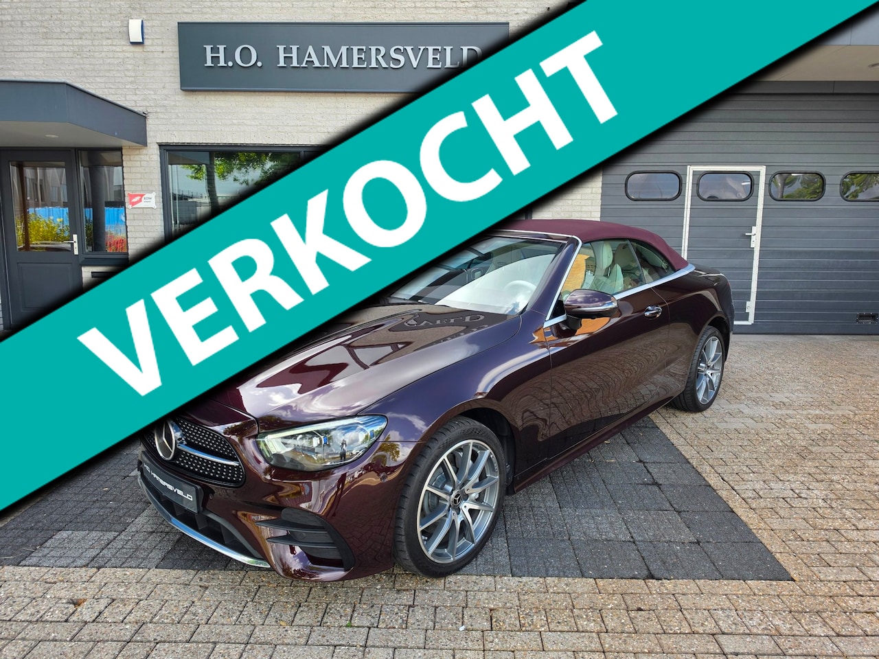 Mercedes-Benz E-klasse Cabrio - 200 AMG Line Designo!! Bomvol opties!! Nieuw staat!! BTW!! - AutoWereld.nl