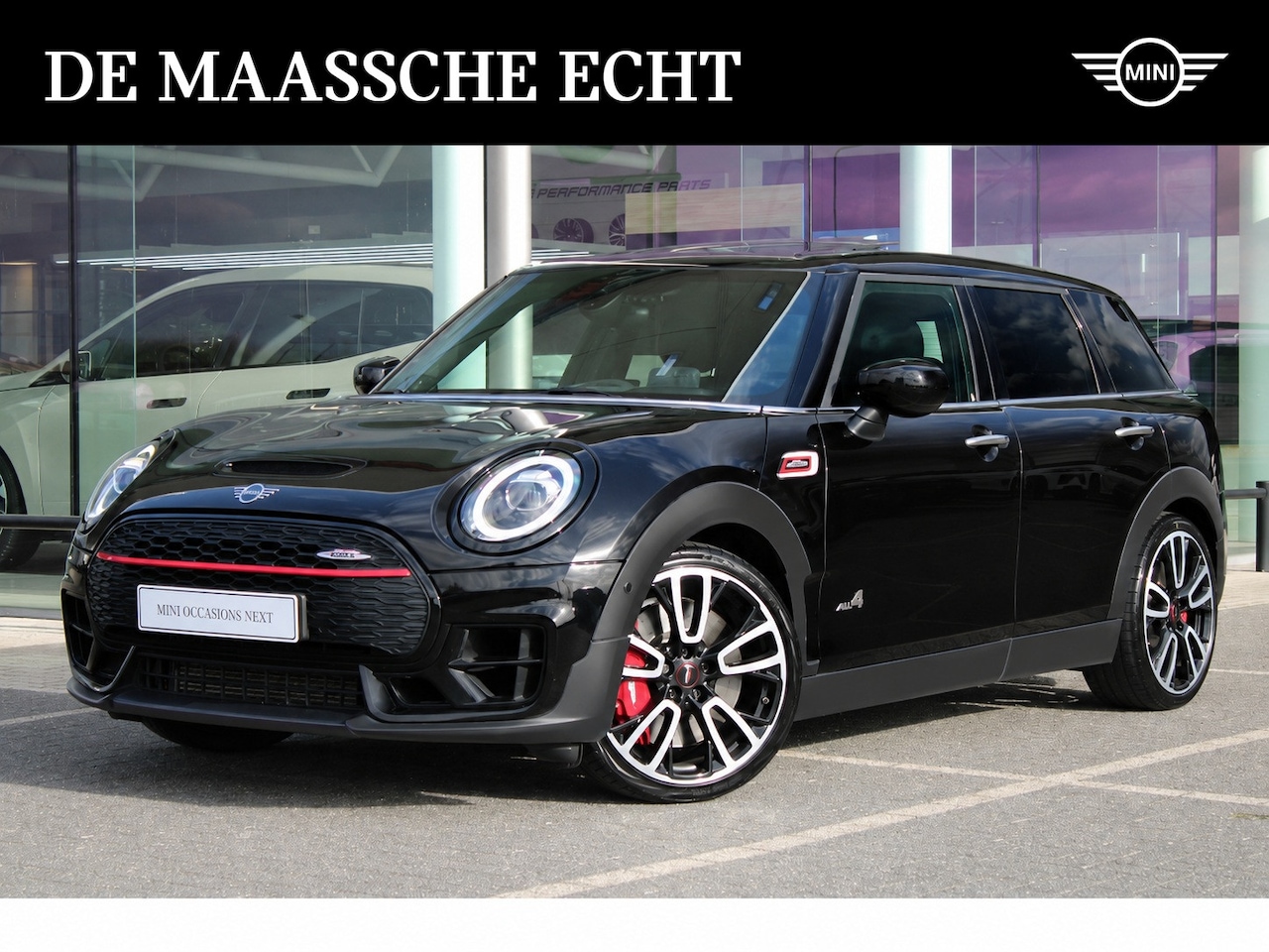 MINI Clubman - JCW ALL4 Chili Automaat / Panoramadak / Comfortstoelen / Comfort Access / Achteruitrijcame - AutoWereld.nl