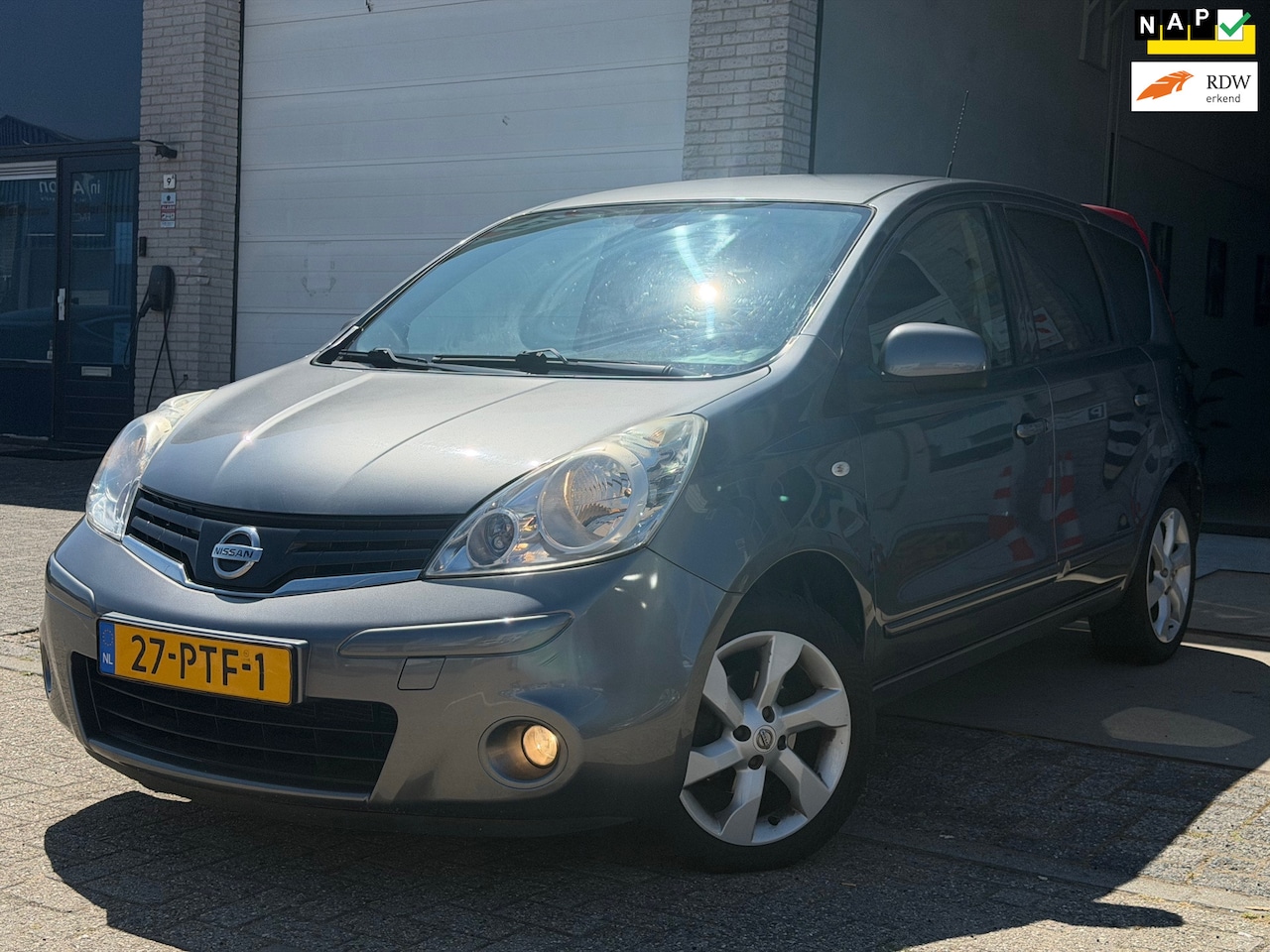 Nissan Note - 1.6 Life +/ AUTOMAAT/ nap/ 3e EIG/ dealeronderhouden/ 1jaar apk/ airco/ EL-ramen. - AutoWereld.nl