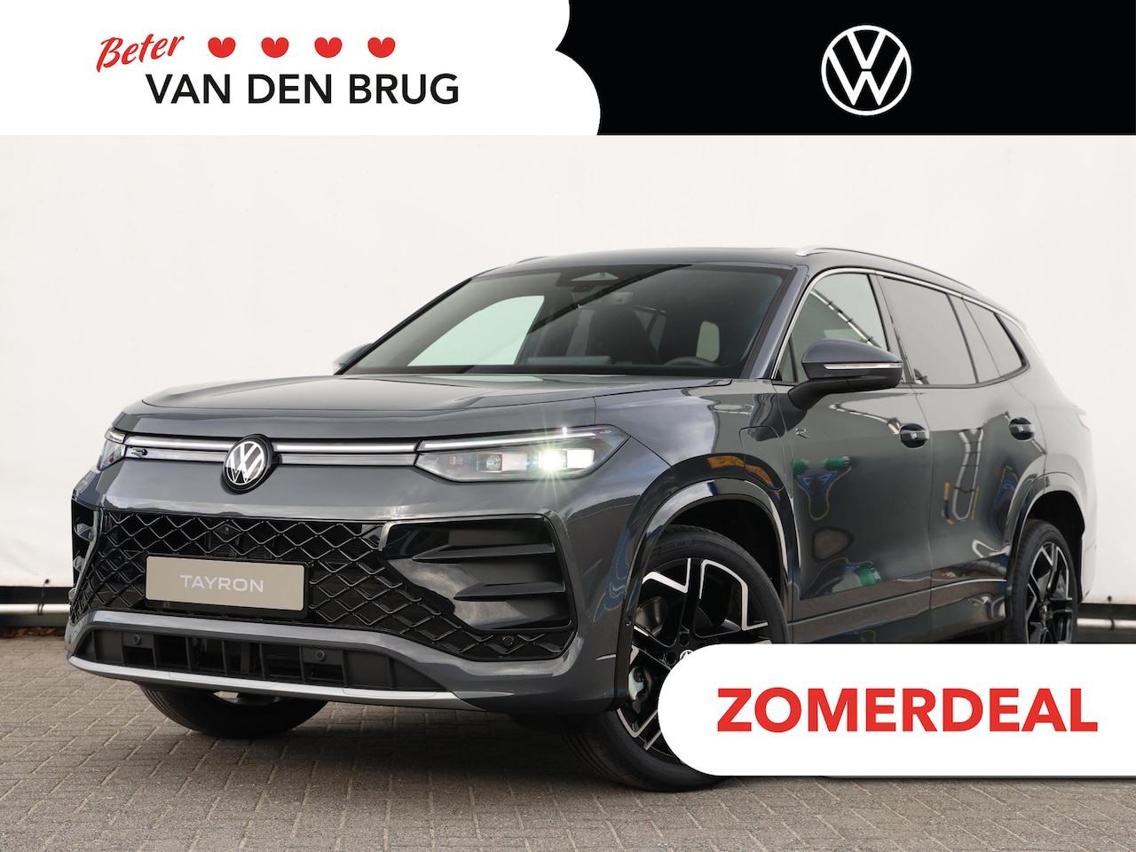 Volkswagen Tayron - R-Line Edition 1.5 eHybrid 204 PK | Navigatie | Camera | LED Matrix | Trekhaak | Panoramad - AutoWereld.nl