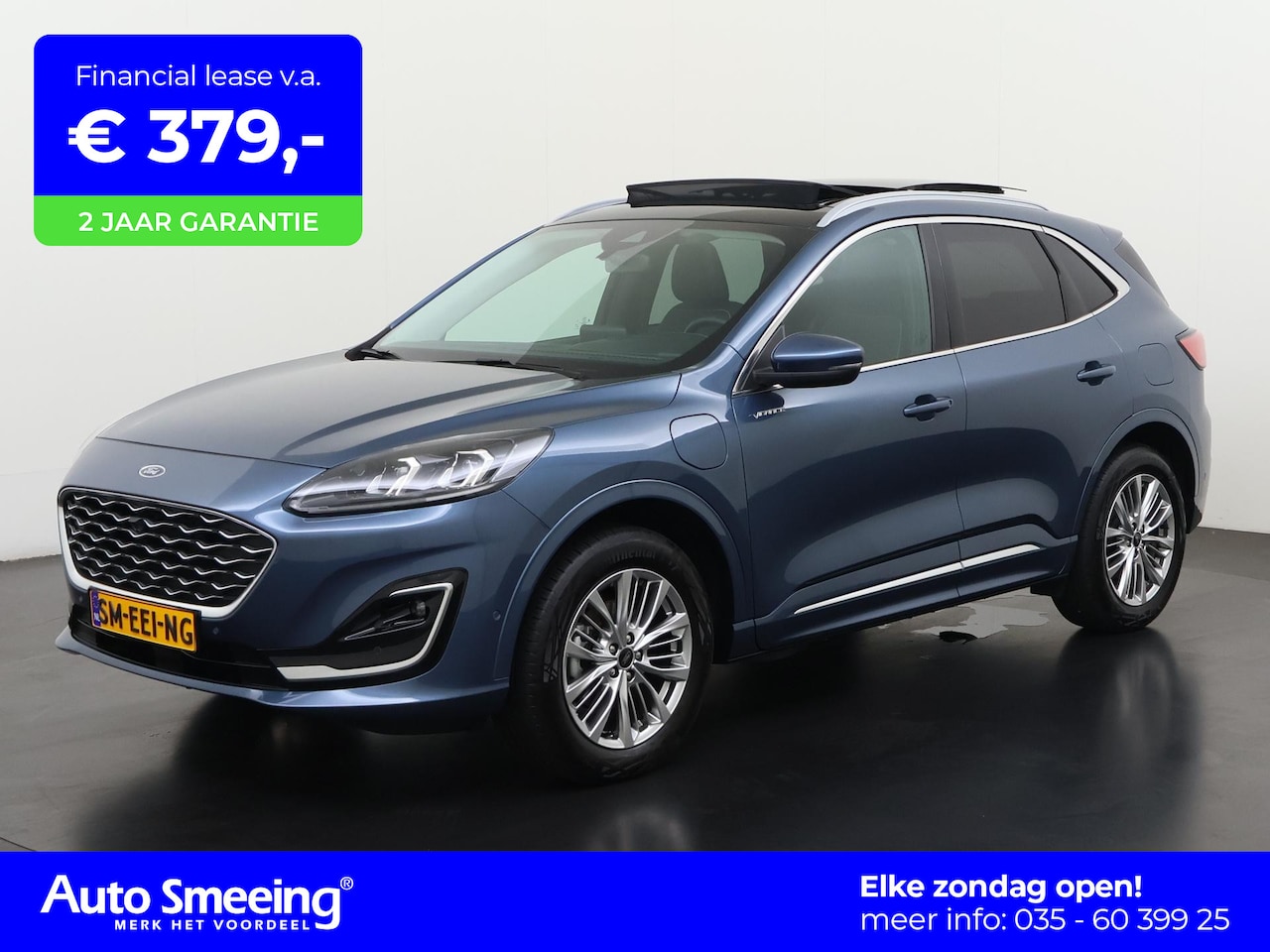 Ford Kuga - 2.5 PHEV Vignale | Panoramadak | Head Up | Zondag Open! - AutoWereld.nl