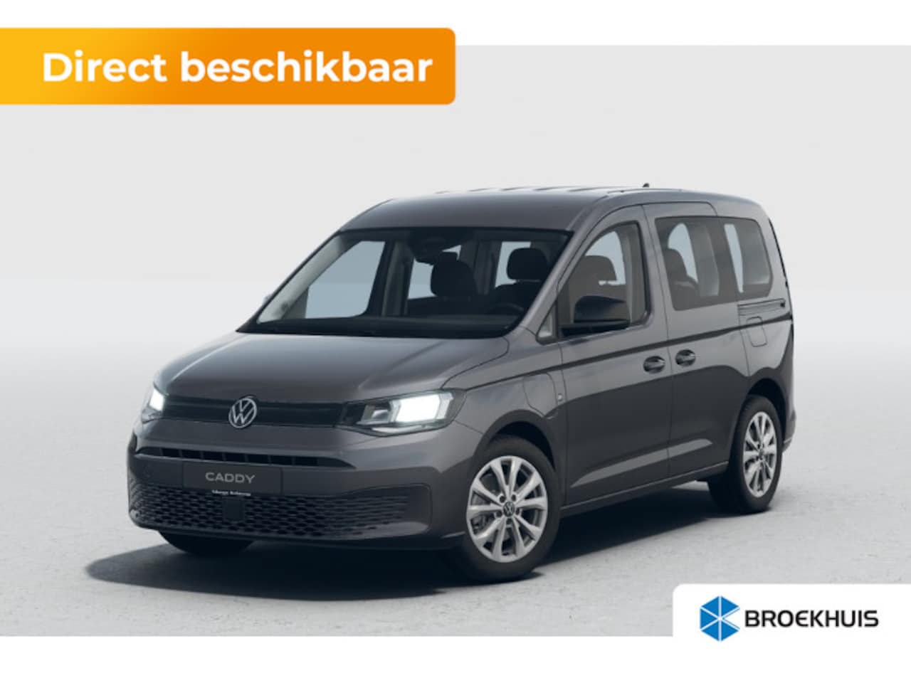 Volkswagen Caddy - Kombi 1.5 TSI Hybride Style | Carplay | Laadrandbescherming | Trekhaak met vaste kogel | A - AutoWereld.nl