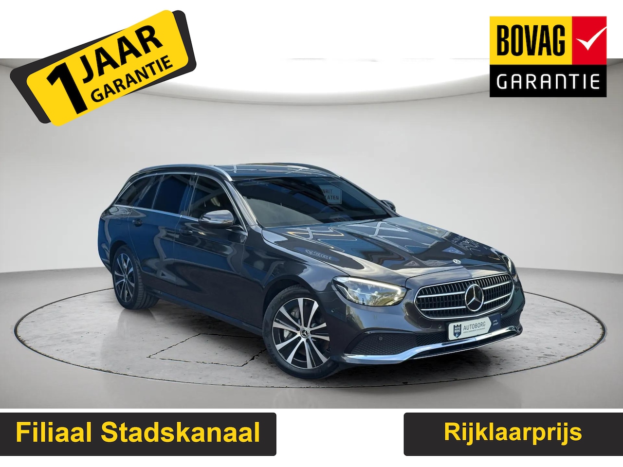 Mercedes-Benz E-klasse Estate - 300 de Avantgarde AMG Line Gratis Afleverpakket! | Trekhaak Uitklapbaar | Panoramadak | - AutoWereld.nl