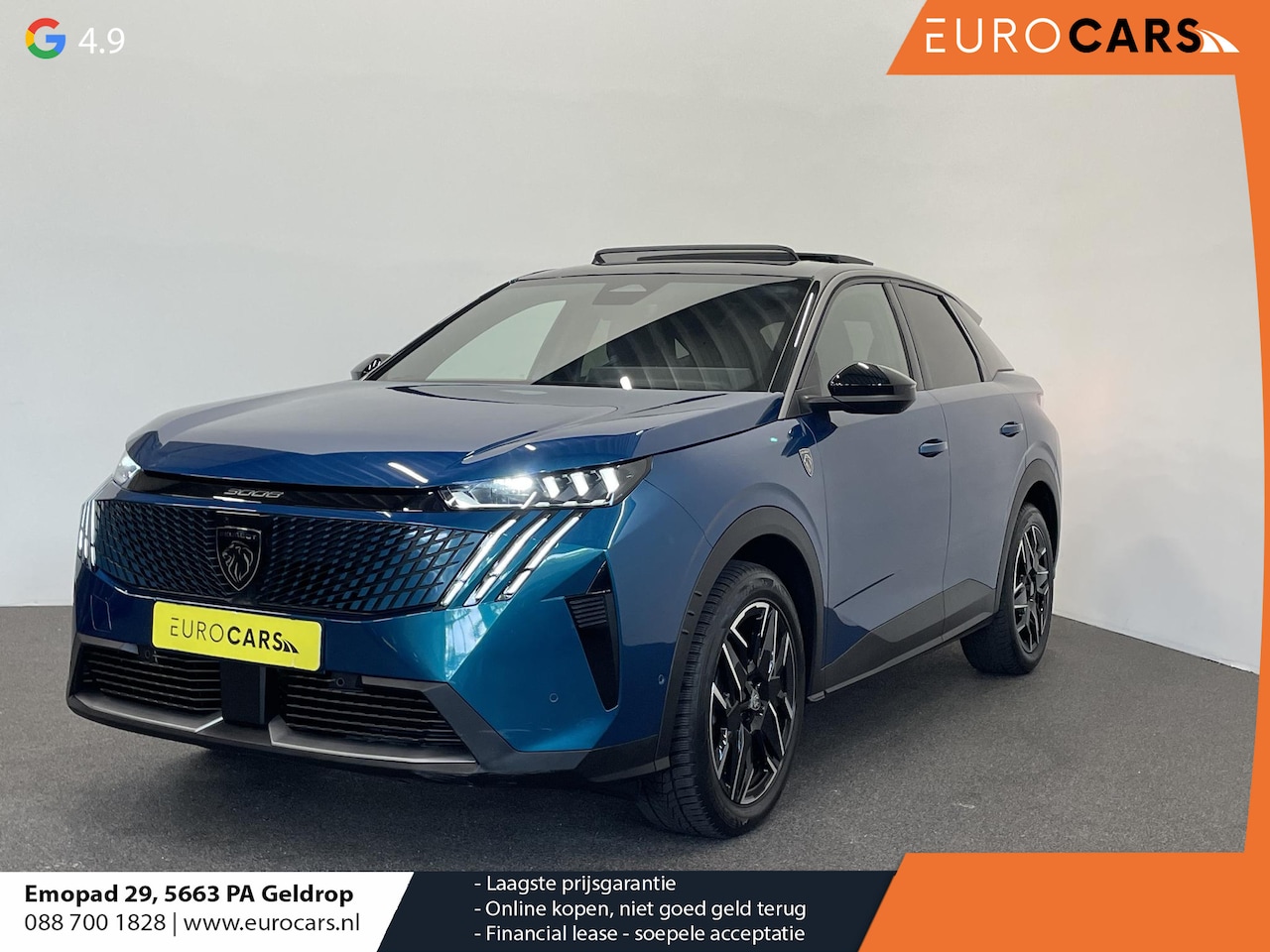 Peugeot 3008 - 1.2 Hybrid 136 e-DCS Aut. GT Exclusive Panoramadak Nappa leder + elektrische stoelen 360° - AutoWereld.nl
