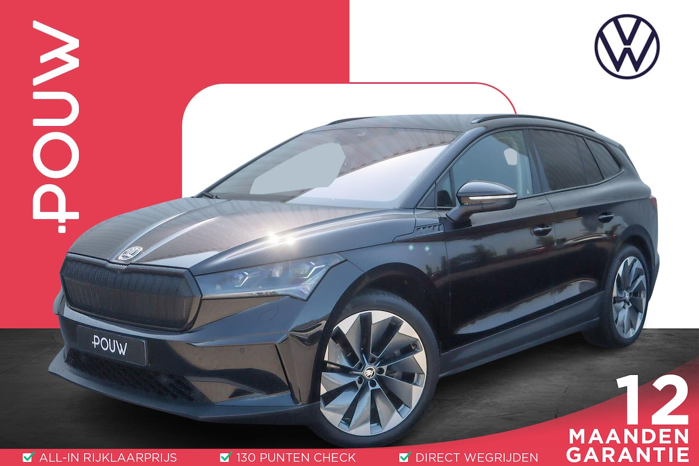 Skoda Enyaq iV - 80 204pk First Edition | SoH 93% | Allseason Banden | Trekhaak | Adaptief Onderstel | Warm - AutoWereld.nl