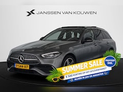 Mercedes-Benz C-klasse Estate - 300 e AMG Line Night Pano Sfeerverlichting Stoelverwarming