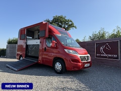 Fiat Ducato - | HORSETRUCK | LR | STALLION 3XL | 2015 | HENGST | 130PK | 129.516KM | L3 | 3-SEAT | MANUE
