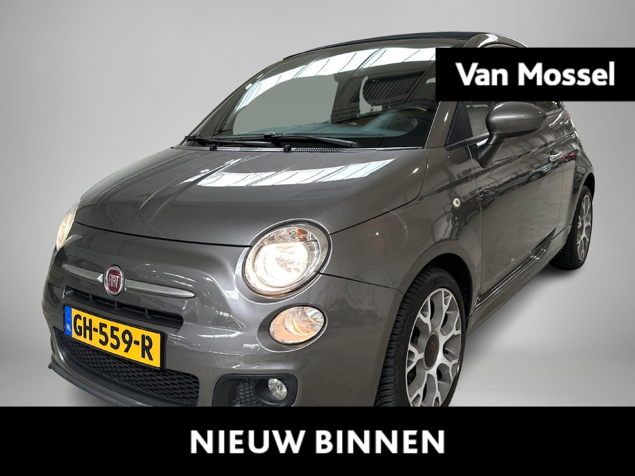 Fiat 500 C - 0.9 TwinAir Turbo 500S | Airco | All Seasonbanden | Canvas Open Dak | Interscope HiFi Audi - AutoWereld.nl
