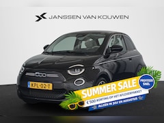 Fiat 500 - La Prima 42 kWh Pano Leder Stoelverwarming Camera Apple CarPlay