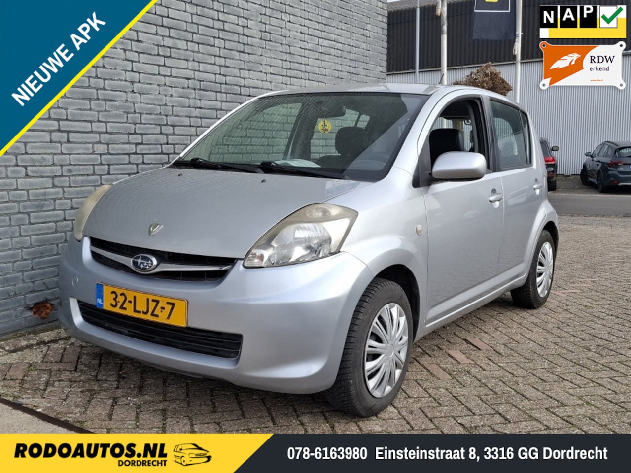Subaru Justy - Daihatsu Sirion 1.0 Comfort 5-Drs Airco/Leer✅ - AutoWereld.nl