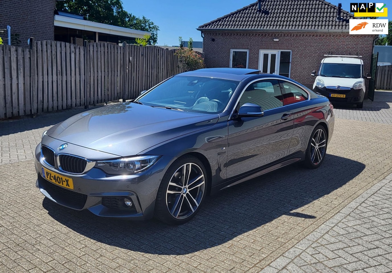 BMW 4-serie Coupé - 418i High Executive 418i High Executive, Pano, Headup, M-Pack! - AutoWereld.nl